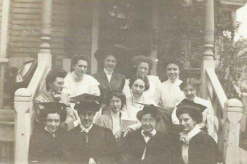 University of Michigan women graduates, 1909